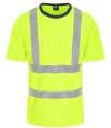 RX720 High visibility t shirt Yellow / Navy colour image